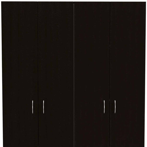 Homeroots 67" Black And White Single Drawer Combo Dresser  Manufactured Wood 403746