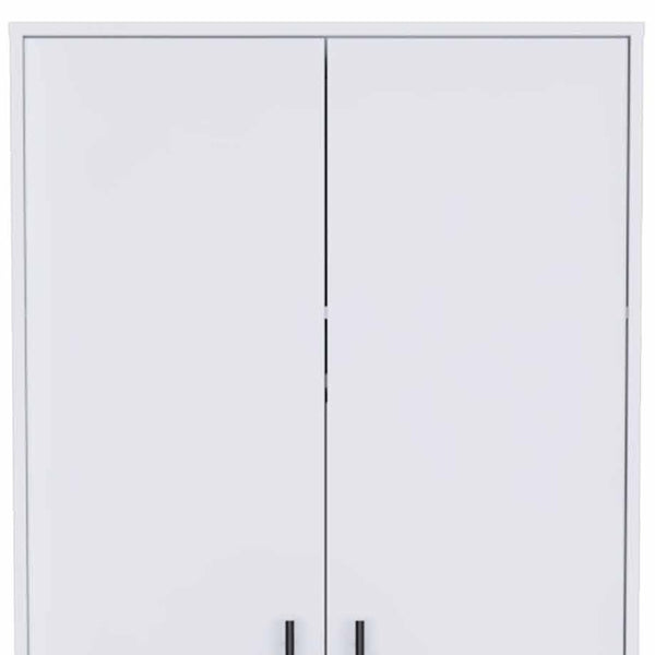 Homeroots 32" White Single Drawer Dresser  Manufactured Wood 403754