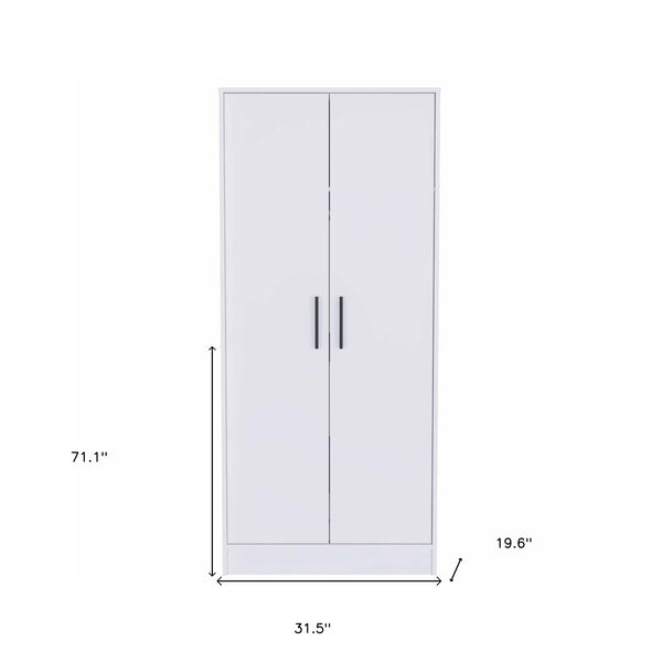 Homeroots 32" White Single Drawer Dresser  Manufactured Wood 403754