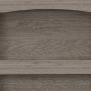 HomeRoots 71" Three Tier Bookcase with Doors - Durable, Space-Saving Storage for Books & Décor in Any Room 403759