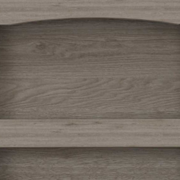 HomeRoots 71" Three Tier Bookcase with Doors - Durable, Space-Saving Storage for Books & Décor in Any Room 403759