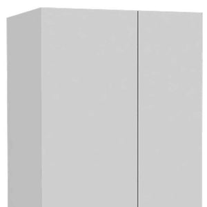 Homeroots 71" White Versatile Tall Pantry Cabinet With Five Shelves  Particle Board 403767