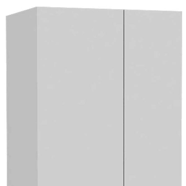 Homeroots 71" White Versatile Tall Pantry Cabinet With Five Shelves  Particle Board 403767