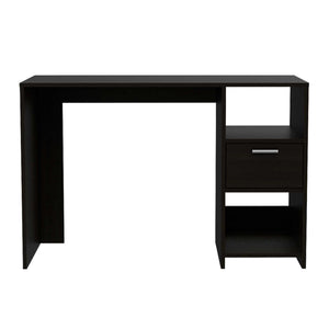 Homeroots 43" Black Computer Desk   403774