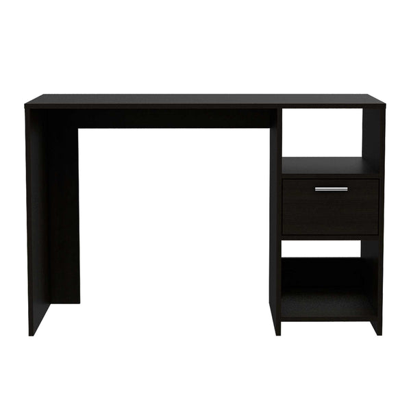 Homeroots 43" Black Computer Desk   403774