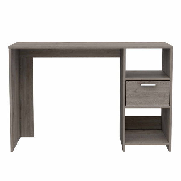 Homeroots 43" Light Gray Computer Desk   403775