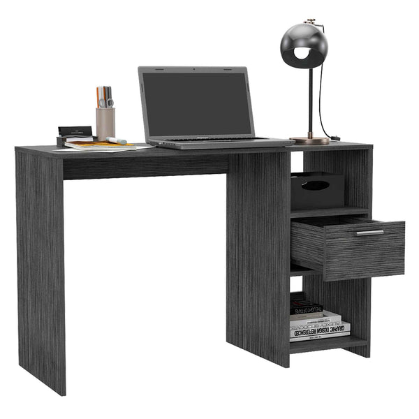 Homeroots 43" Gray Computer Desk   403776