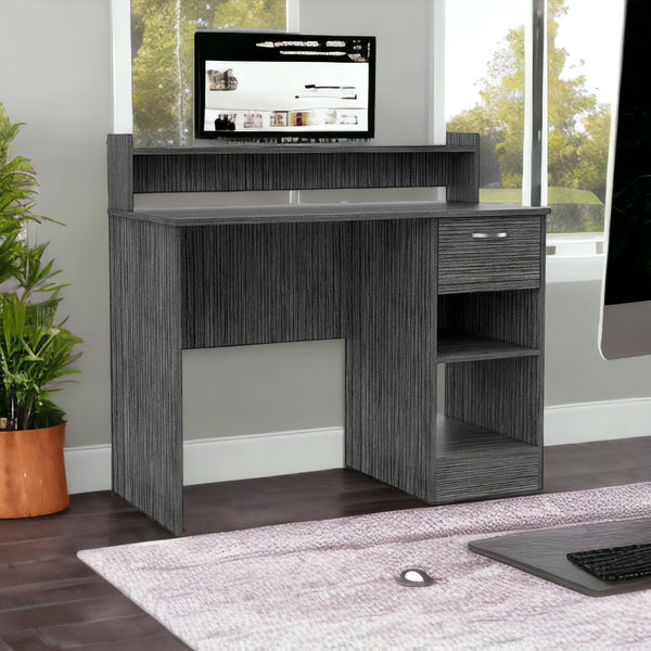 Homeroots 40" Graphite Computer Desk   403786