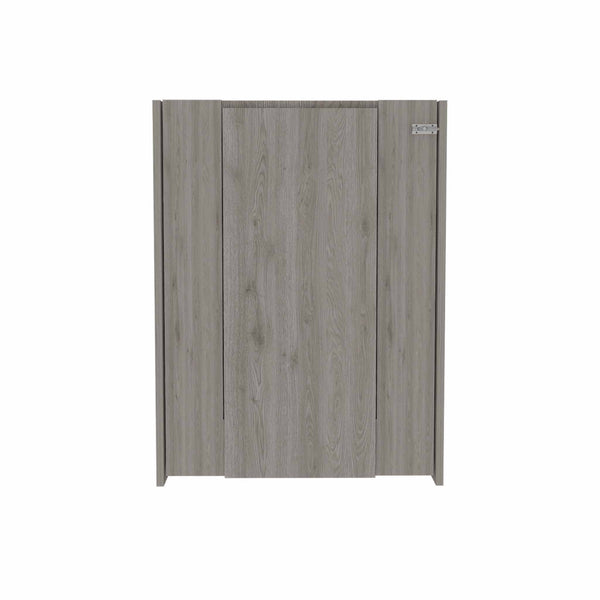 Homeroots 24" Light Gray Floating Desk   403794