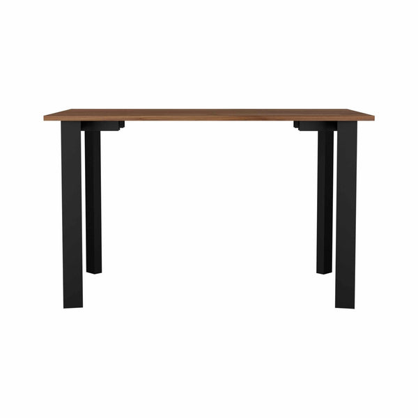 Homeroots 47" Brown And Black Computer Desk   403808