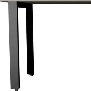 Homeroots 58" Light Gray Computer Desk   403821