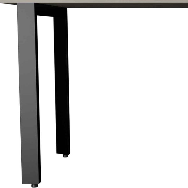 Homeroots 58" Light Gray Computer Desk   403821