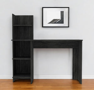 Homeroots 47" Gray Computer Desk With Hutch   403836