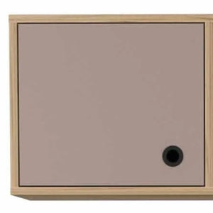 Homeroots 39" Taupe Computer Desk With Two Cabinets Two Drawers   403838