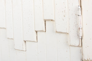 Sarreid Aztec Sideboard On Stand - Chic Whitewash Finish With 2 Removable Shelves For Stylish Storage White  40383