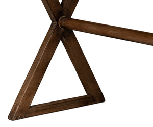 Sarreid Kitchen Desk Brown - Stylish Reclaimed Fir With 3 Drawers For Organized Home Office Or Kitchen Space Brown  40390-2