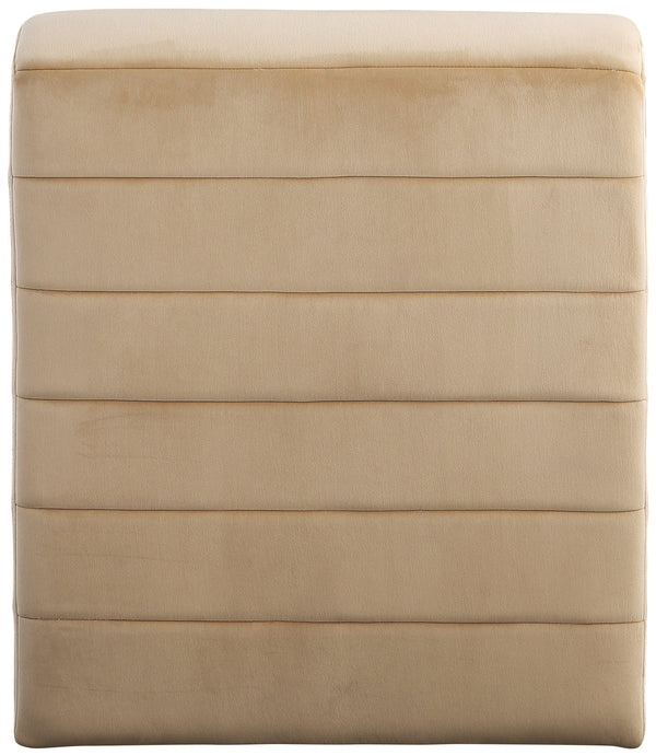 Ivy Camel Velvet Accent Chair 403Camel Meridian Furniture