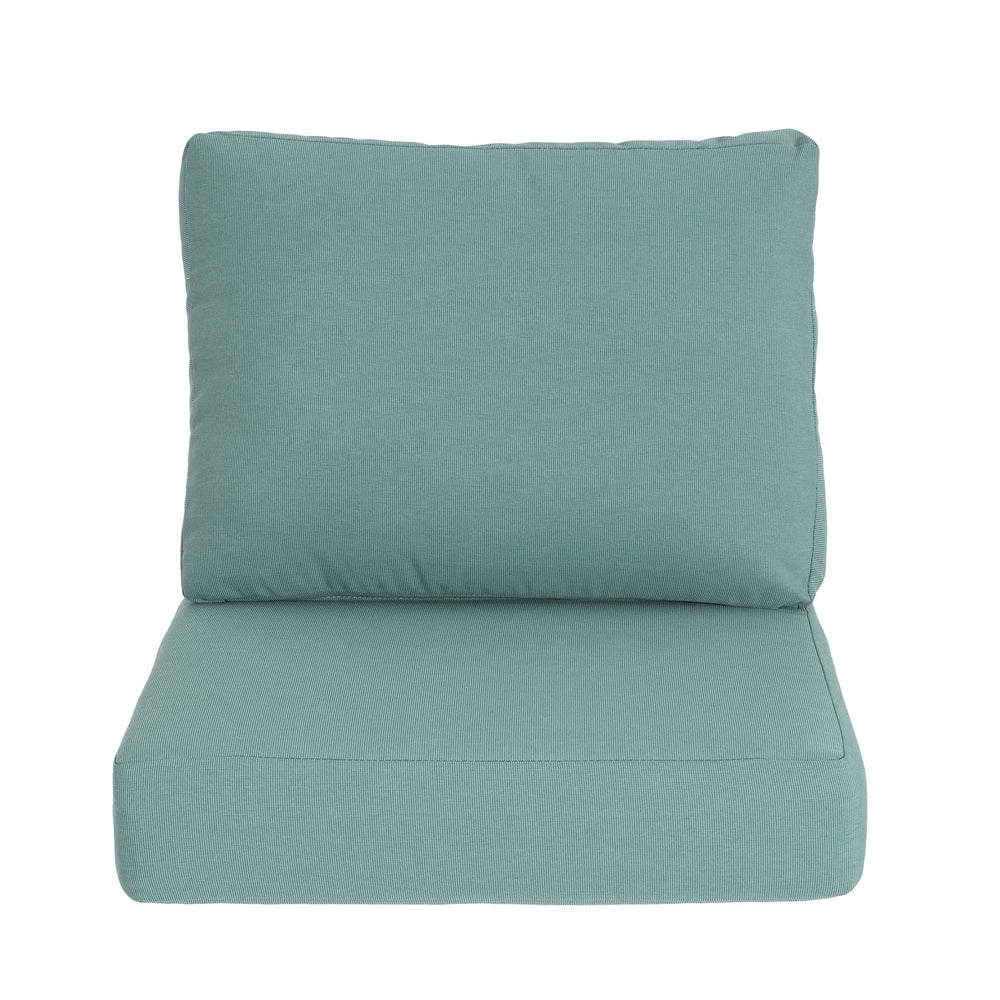 English Elm Christopher Knight Home® - Noah Outdoor Club Chair Cushion Set - Stylish Teal Seat & Back Cushions For Ultimate Comfort N775P291454T