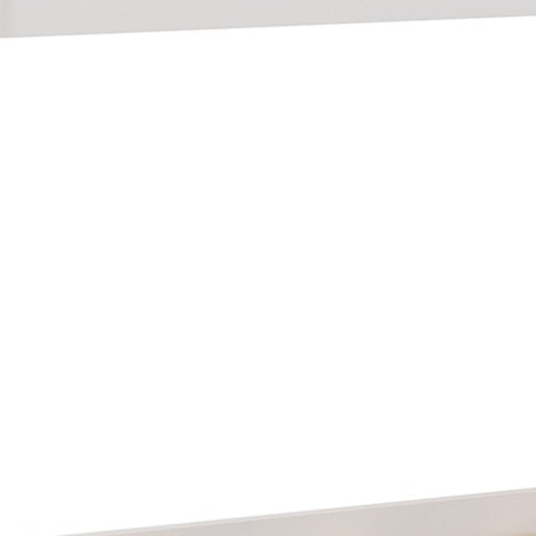 Homeroots White Double Twin Size Ladder Bunk Bed With Drawers  Manufactured Wood And Solid Wood 404008