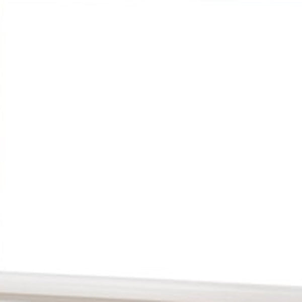 Homeroots White Double Twin Size Stairway Bunk Bed  Manufactured Wood And Solid Wood 404029