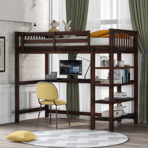 Homeroots Espresso Twin Traditional Manufactured Wood And Solid Wood Bunk Bed  Manufactured Wood And Solid Wood 404086