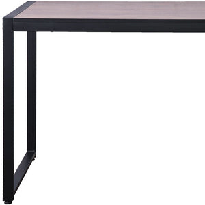 Homeroots 50" Brown And Black Computer Desk   404134