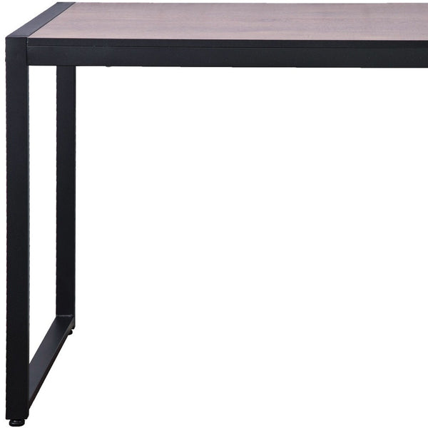 Homeroots 50" Brown And Black Computer Desk   404134