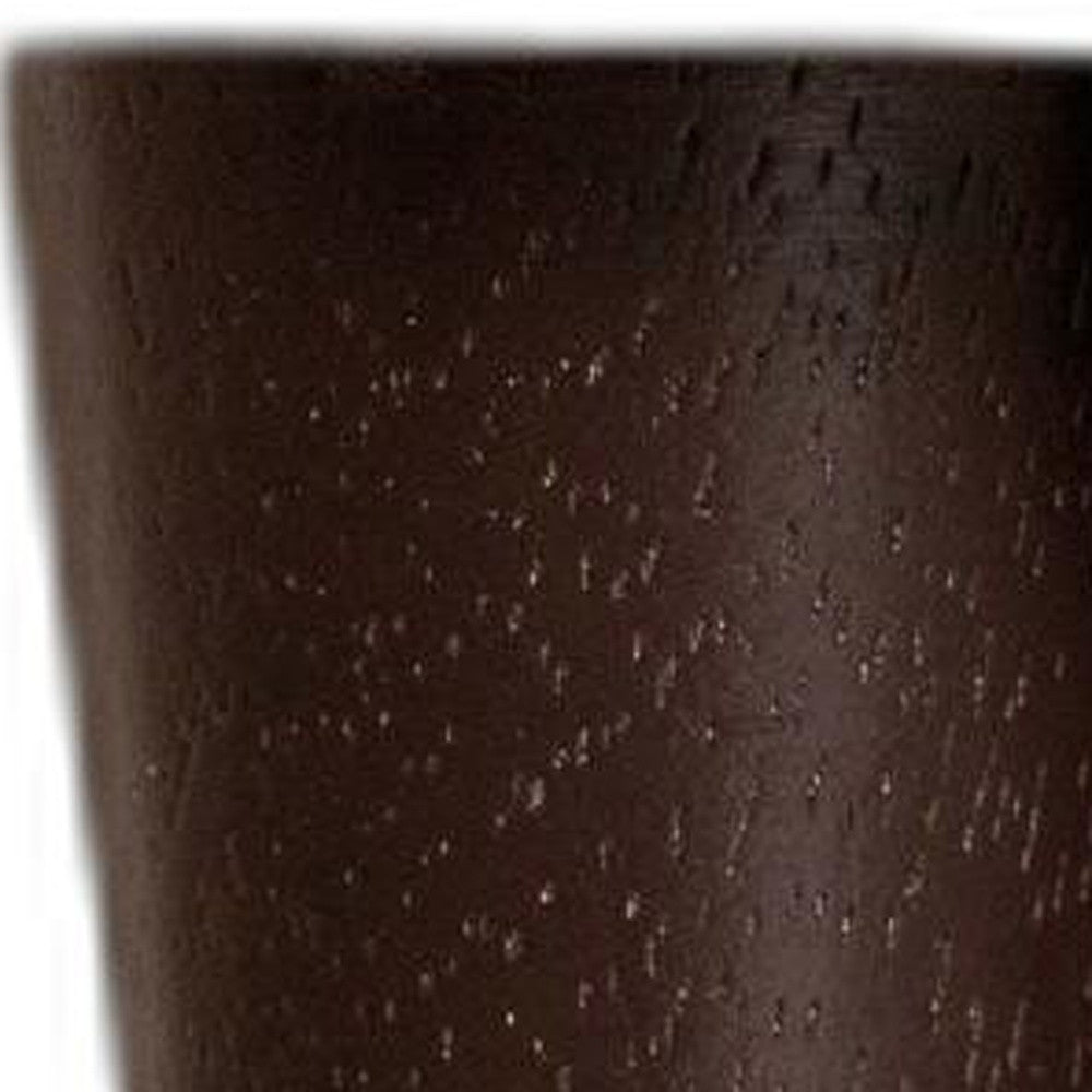 Homeroots Classic Dark Brown Finish Open Tv Stand  Manufactured Wood 404139