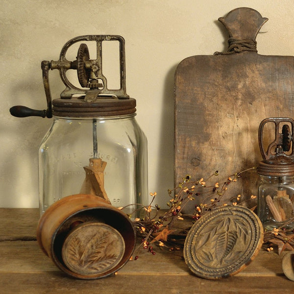 Homeroots Sweet Cream Butter 6 Black Framed Print Wall Art  Wood Paper 404373