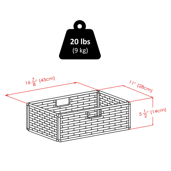 Winsome Wood Colin Storage Bench With Cushion, 2 Stylish Corn Husk Baskets For Organized Entryway & Kids Room Cappuccino ,Chocolate ,Espresso Solid ,Composite Wood ,Polyurethane ,Corn Husk 40438-winsome-wood