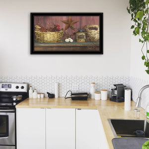 HomeRoots Rise and Shine Framed Print Wall Art – Modern Design to Brighten Any Room with Effortless Style Black and Gold 404475