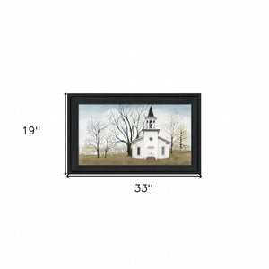 HomeRoots Amazing Grace Framed Print Wall Art - Elegant 19x33 Inch Design for Modern & Classic Decor Styles 404495