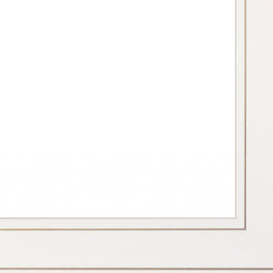 Homeroots Sweet Summertime House 5 White Framed Print Wall Art  Wood Paper 404514