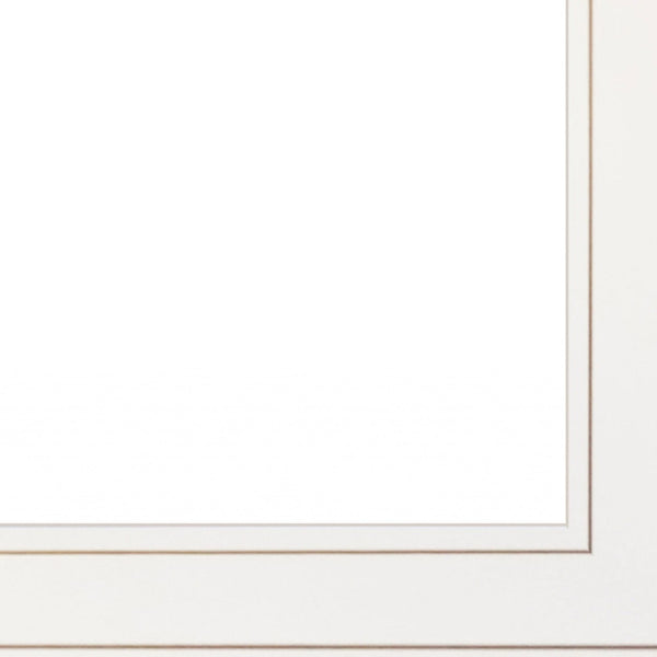 Homeroots Sweet Summertime House 5 White Framed Print Wall Art  Wood Paper 404514