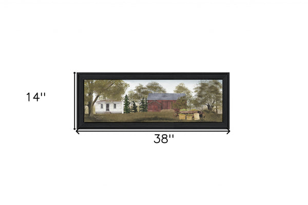 Homeroots Sweet Corn For Sale 1 Black Framed Print Wall Art  Mdf Paper Print Texture 404583