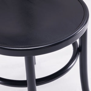 English Elm Rustic Solid Wood Dining Chairs Set of 2 in Black — Farmhouse Mid-Century Style, Solid Wood, Fully Assembled, Elegant and Durable (37"H) T3623P408532