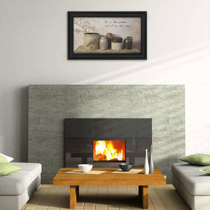 HomeRoots He is the Potter 4 Black Framed Print Wall Art - Modern Faith-Inspired Décor for Any Room 404628