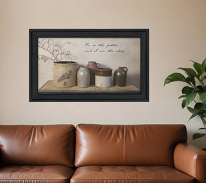 HomeRoots He is the Potter 4 Black Framed Print Wall Art - Modern Faith-Inspired Décor for Any Room 404628