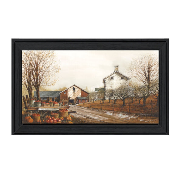 HomeRoots Autumns Autumn's Bounty Framed Print Wall Art - Elegant Seasonal Décor for Your Home or Office Walls 404953