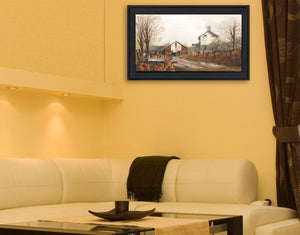 HomeRoots Autumns Autumn's Bounty Framed Print Wall Art - Elegant Seasonal Décor for Your Home or Office Walls 404953