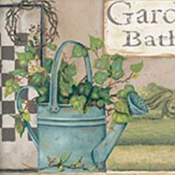 HomeRoots Set of Three Garden Bath Framed Prints - Stylish Wall Art for Modern Bathrooms & Hallways Decor 405691