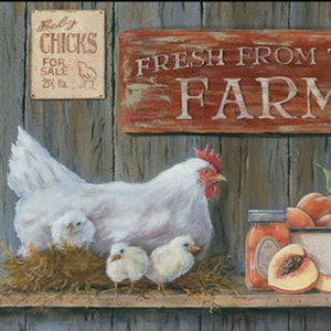 Homeroots Set Of Three Farmers Market Black Framed Print Wall Art  Mdf Paper Print Texture 405700