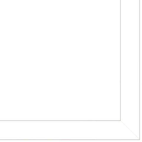 Homeroots Set Of Two Live In The Present Beachy Wall Art Prints - Stylish White Framed Home Decor Accents  Wood Product Paper Print Uv Coating 405744