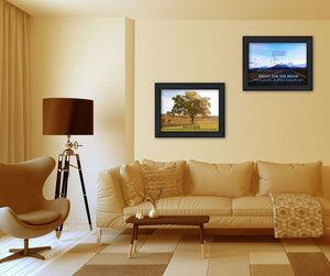 Homeroots Set Of Two Success 1 Black Framed Print Wall Art - Chic Home Decor For Stylish Living Spaces  Wood Product Paper Print Uv Coating 405751