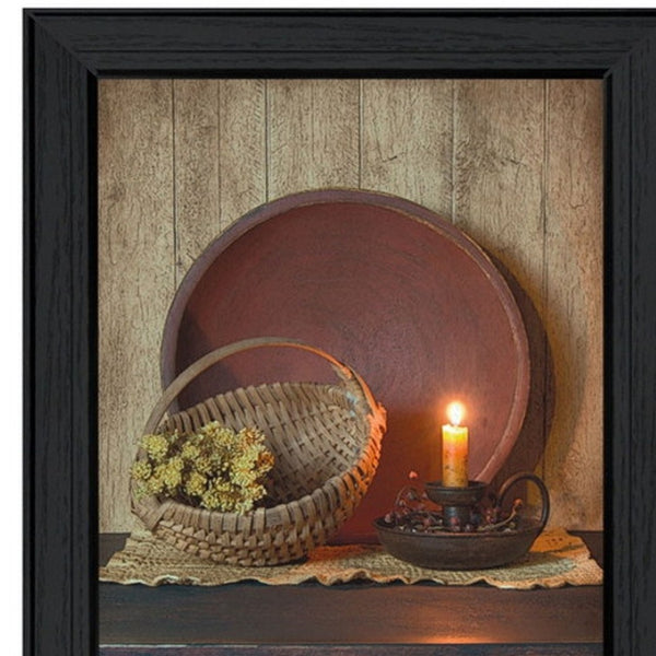 HomeRoots Set of 2 Framed Rectangular Country-Inspired Prints for Elegant Home Decor - Versatile Style! 405827