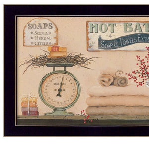 HomeRoots Set of 2 Vibrant Rectangle Framed Paper Prints - Stylish U.S. States & Territories Décor for Any Room 405866