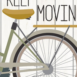 Homeroots Set Of Two Pedal It Out 3 White Framed Print Wall Art White Wood Paper And Texture 405901