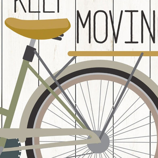 Homeroots Set Of Two Pedal It Out 3 White Framed Print Wall Art White Wood Paper And Texture 405901