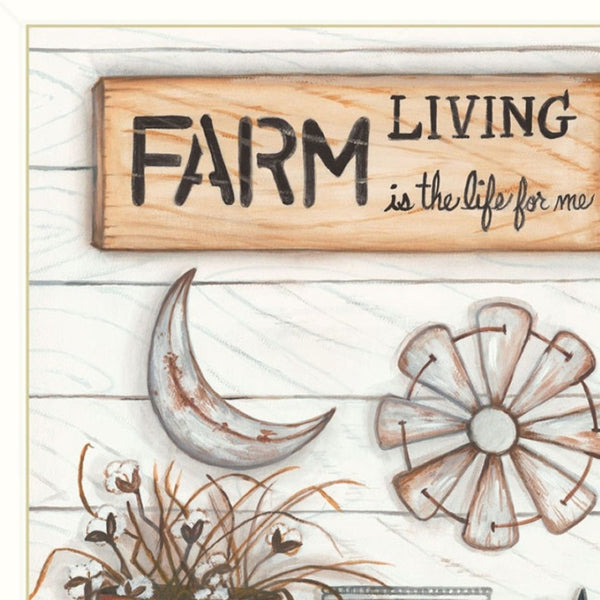HomeRoots Set of Two Farmhouse-Inspired Framed Prints - Rustic Wall Art for Modern Home Décor, Ready to Hang 405974