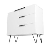 Manhattan Comfort Beekman Mid-Century Modern Dresser White 405AMC198